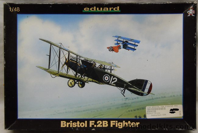 Eduard 1/48 Bristol F-2B Brisfit - (F.2B), 8126 plastic model kit